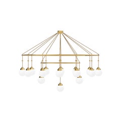 Variazione del lampadario classico Brioni di Adolf Loos, riedizione