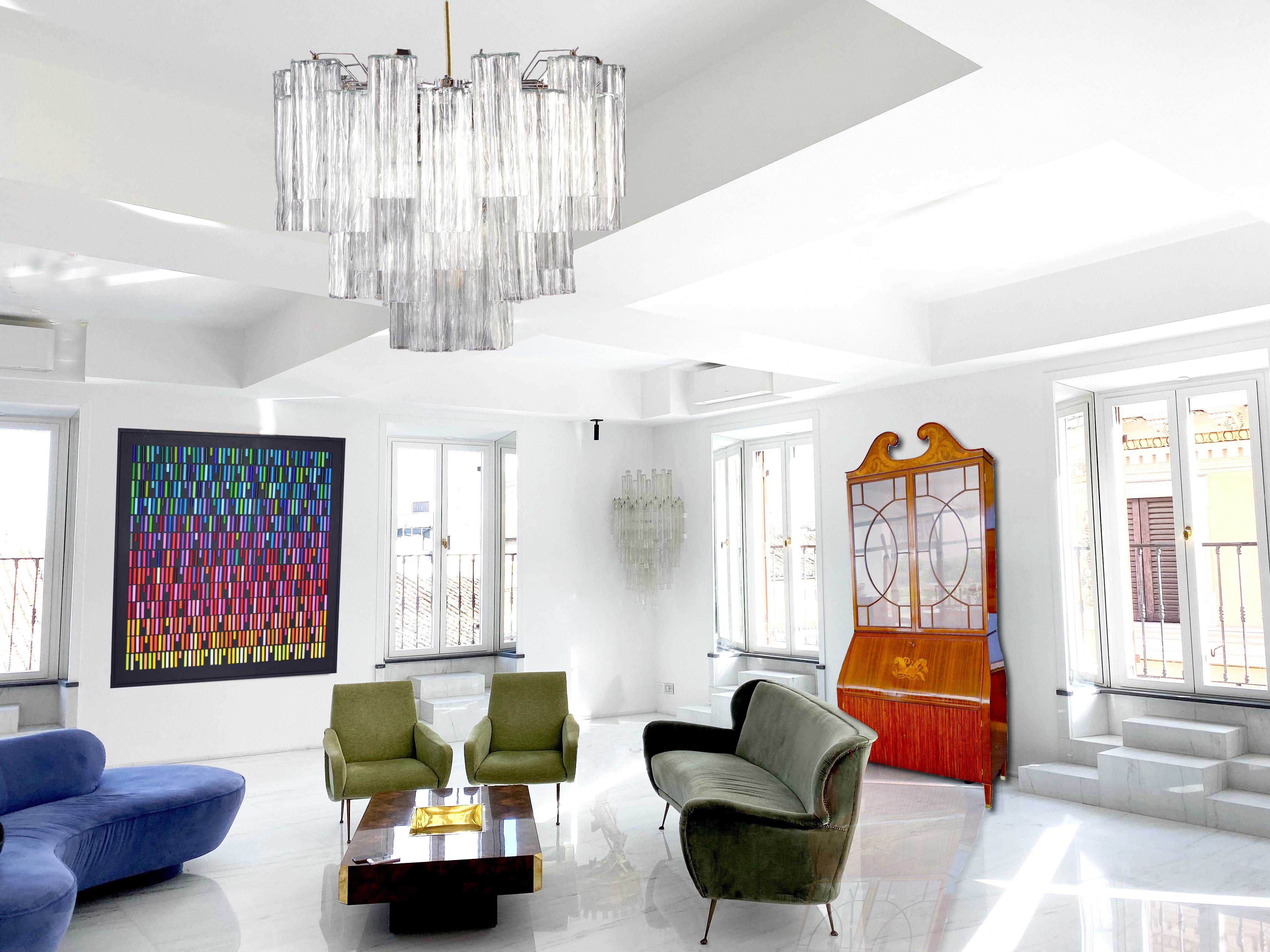 Variación de la Lámpara de cristal de Murano Tronchi de Veneziani Arte Siglo XXI y contemporáneo en venta