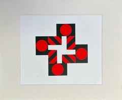 Kumi Sugaï, "Crossing 4", 1978 - Signierter und nummerierter Siebdruck