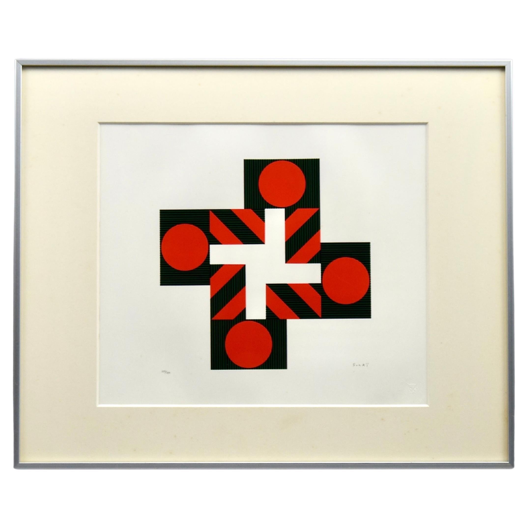 Variazione Serigrafia di Kumi Sugaï 1978