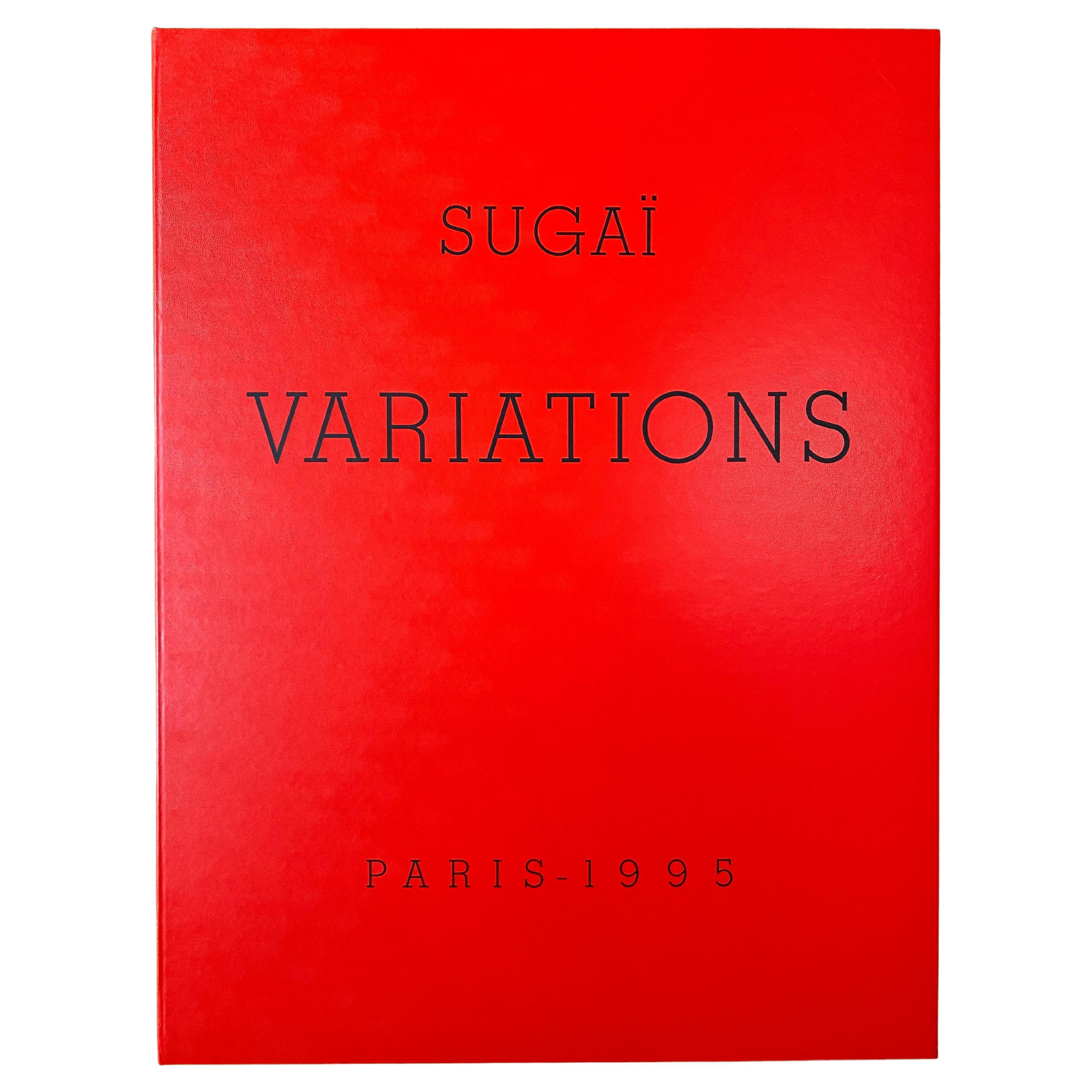 Variations Portfolio of Five Lithographs by Kumi Sugaï 1995 For Sale