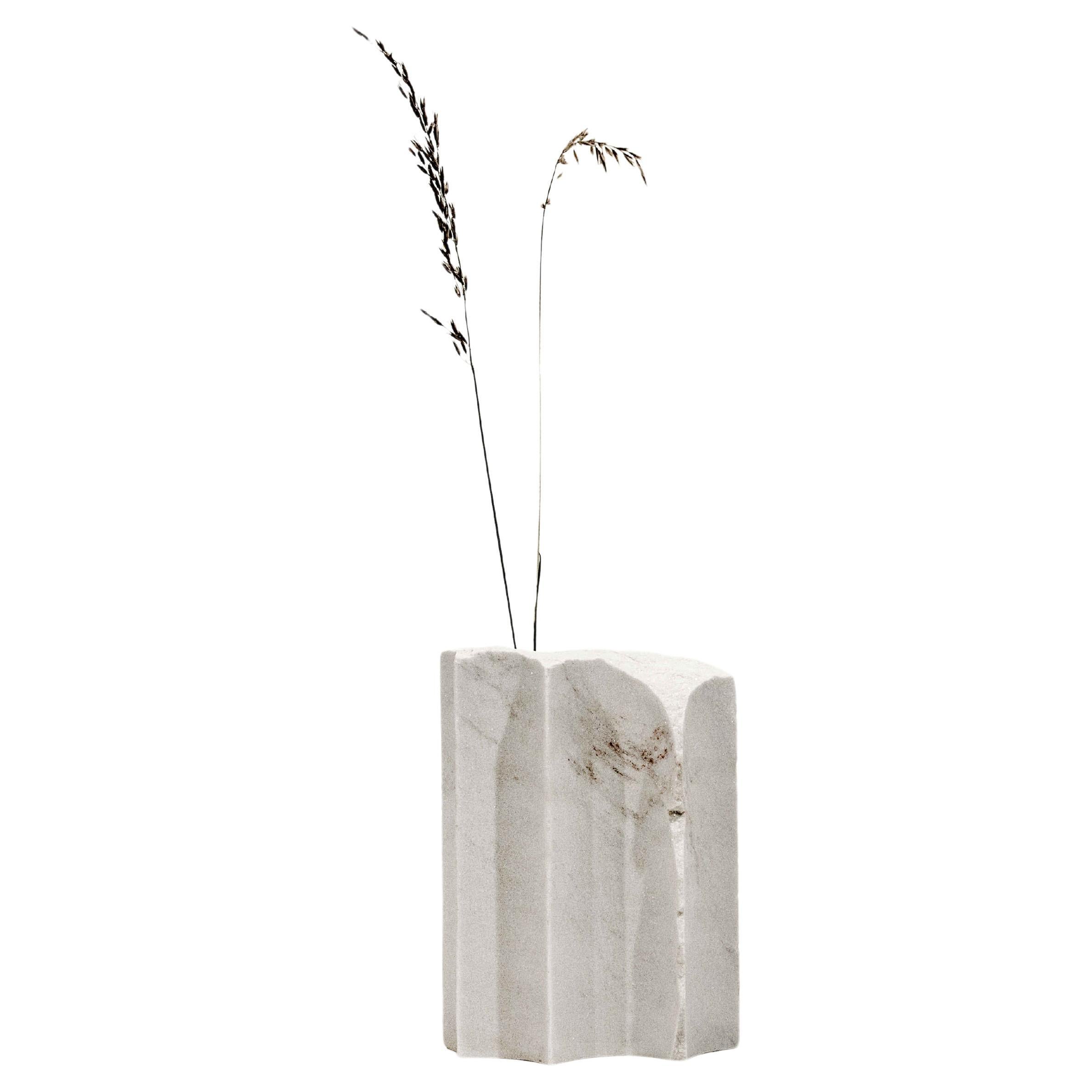 Variazioni vases in palissandro marble  For Sale