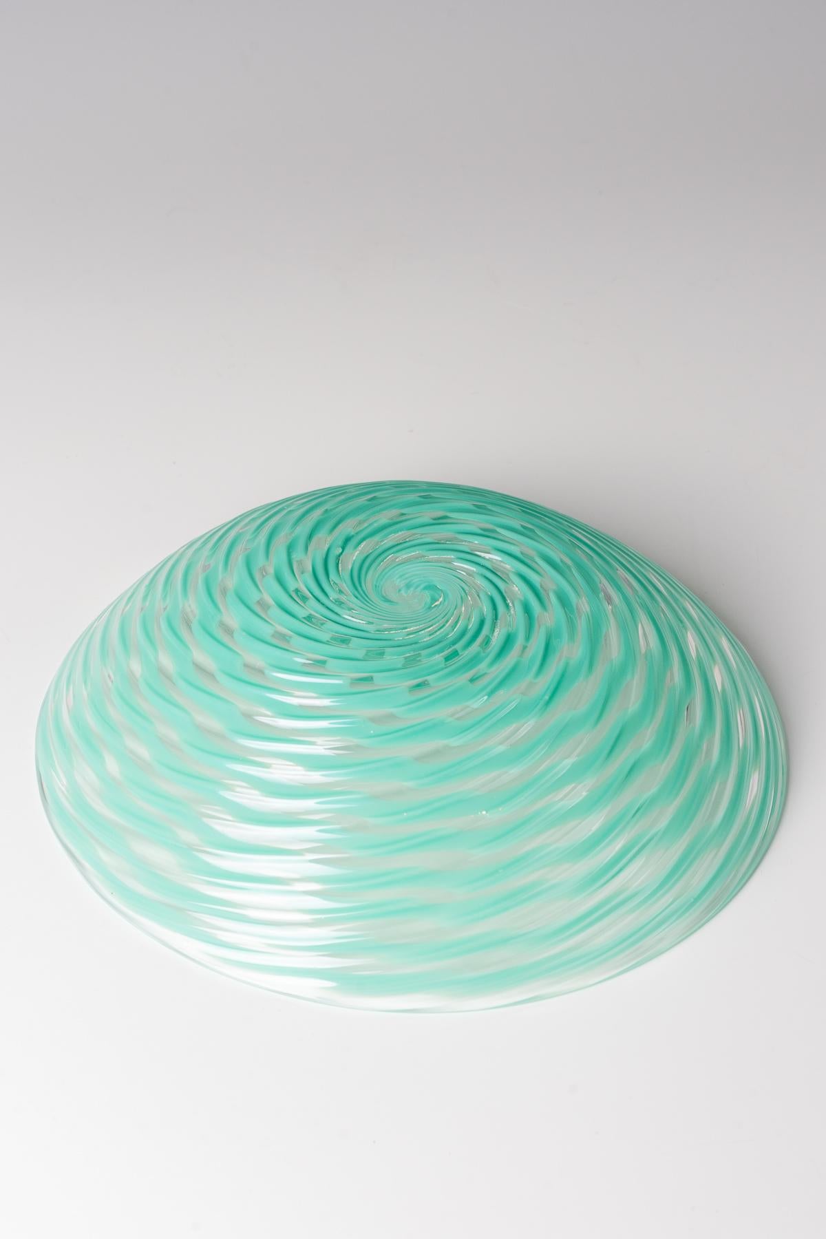 European Variegati zigrinati by Carlo Scarpa for Venini 1938 For Sale
