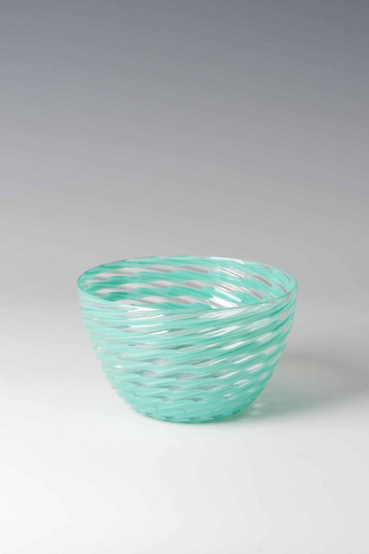 Hand-Crafted Variegati zigrinati by Carlo Scarpa for Venini 1938 For Sale