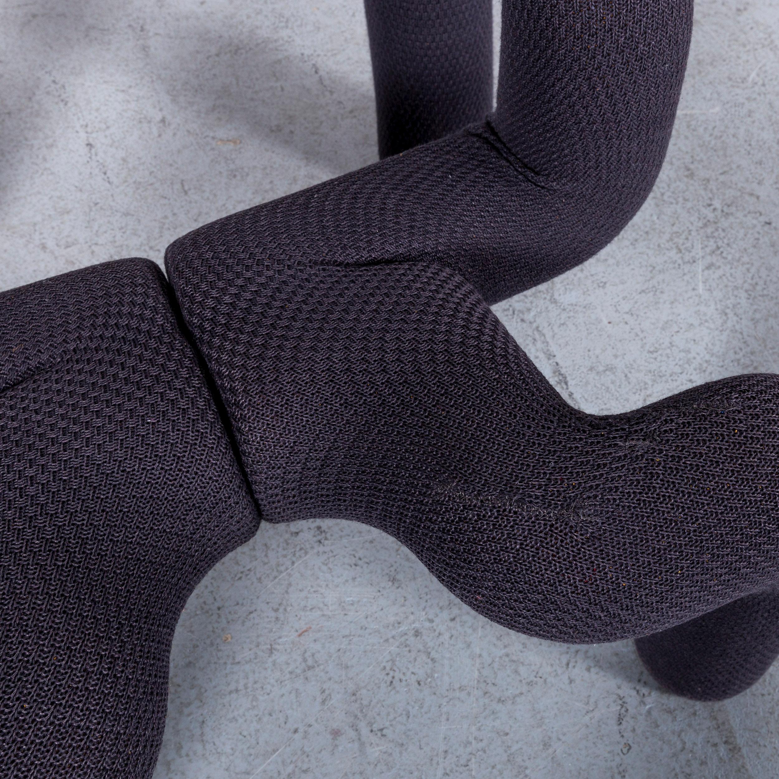 Varier Ekstrem Designer Fabric Armchair Grey One-Seat Modern In Good Condition In Cologne, DE