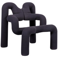 Varier Ekstrem Fabric Chair Anthracite Armchair