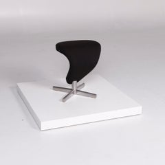 Varier Peel Designer Stoff Sessel by Olav Eldoy Schwarz inkl. Hocker