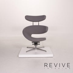 Variér Peel Fabric Armchair Incl. Ottoman Gray Function