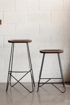 VARILLA Metal Rod Bar Height Stool Set