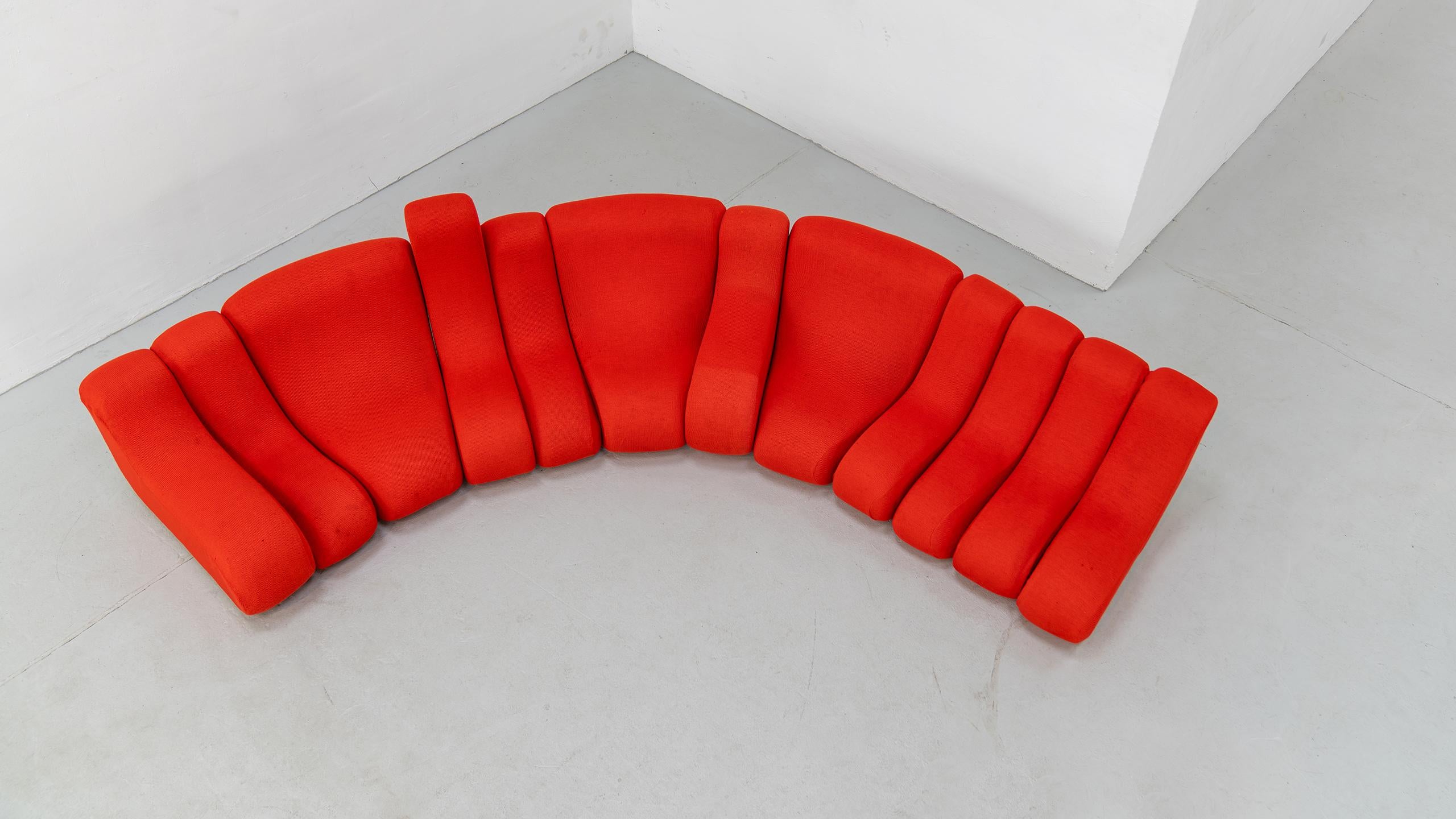 Vario Pillo modular Sofa Burkhard Vogtherr 1969 Rosenthal Germany Mid Century 5