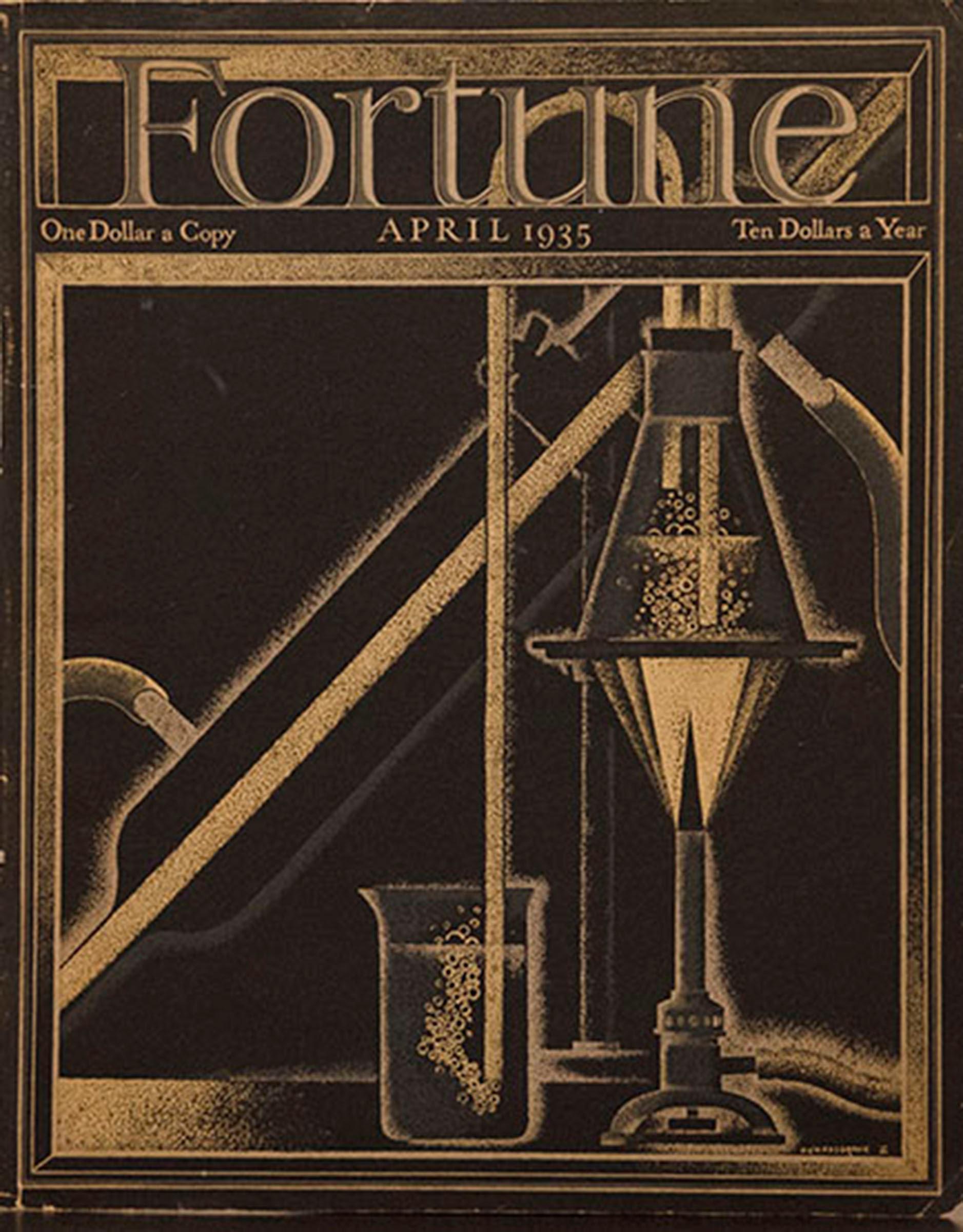 A Collection of 65 Original Fortune Magazine Covers 1931-1940 2