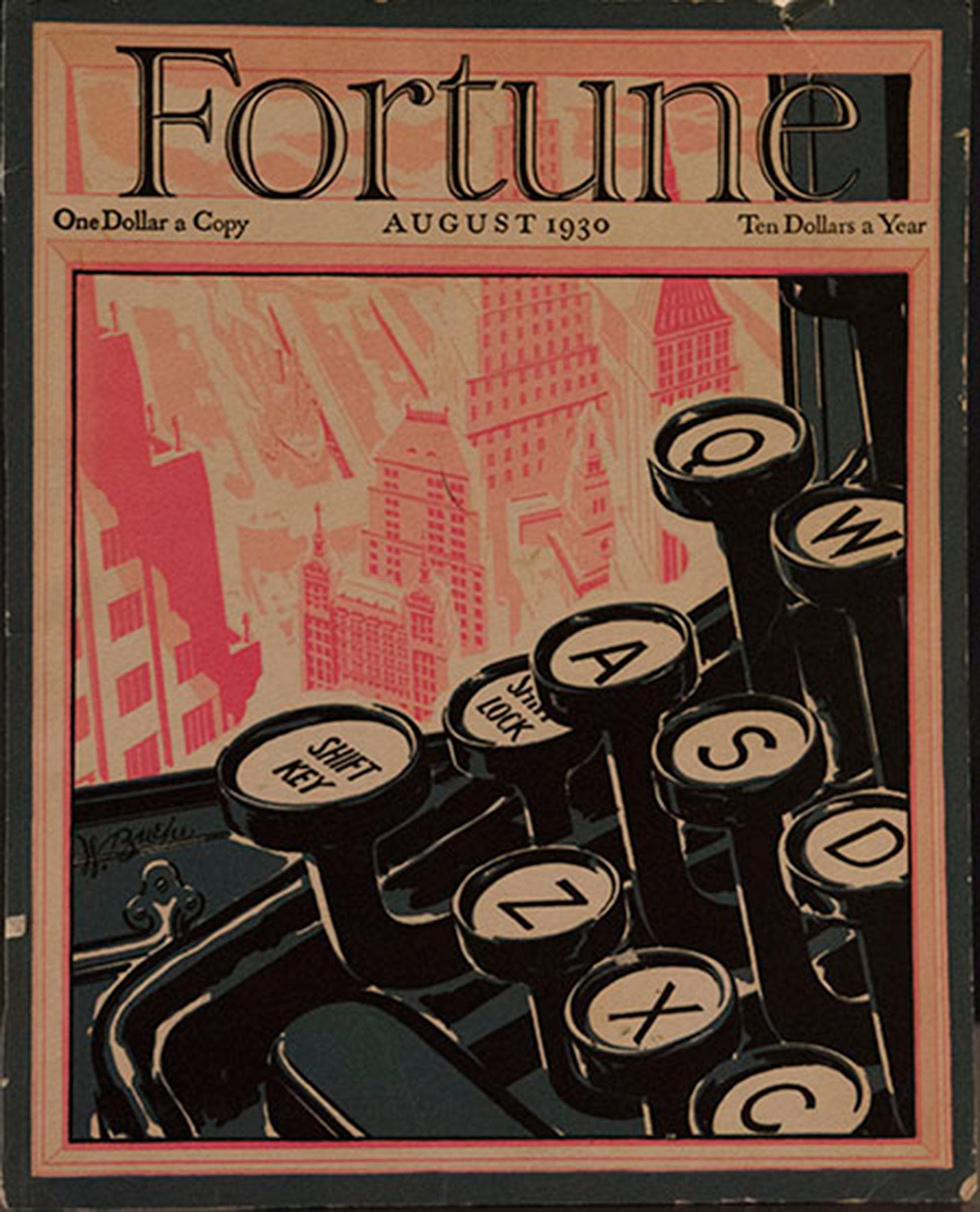 A Collection of 65 Original Fortune Magazine Covers 1931-1940 4