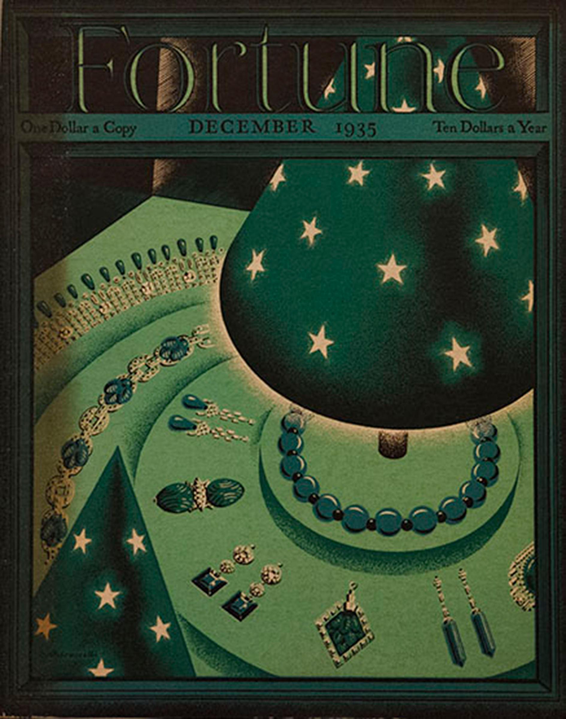 We are proud to present a lifetime collection of original Fortune Magazine covers from 1931-1940.

Assembles over many decades, this is one of the most comprehensive collections of American Art Deco imagery just arrived from a prominent Los Angeles