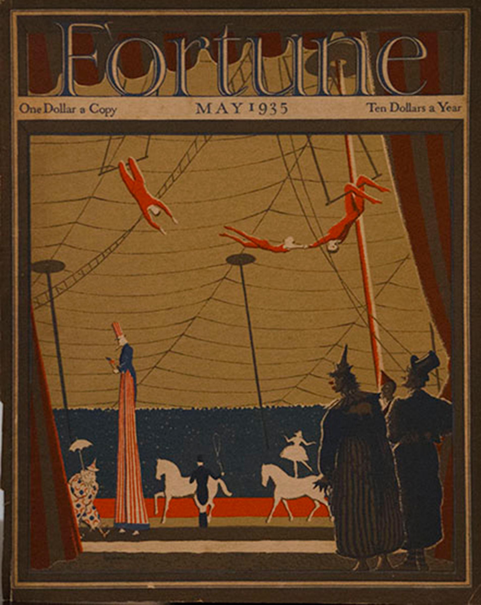 A Collection of 65 Original Fortune Magazine Covers 1931-1940 1