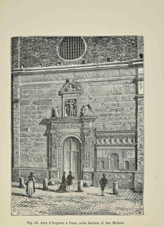 Arch of Augustus - Lithograph - 1862