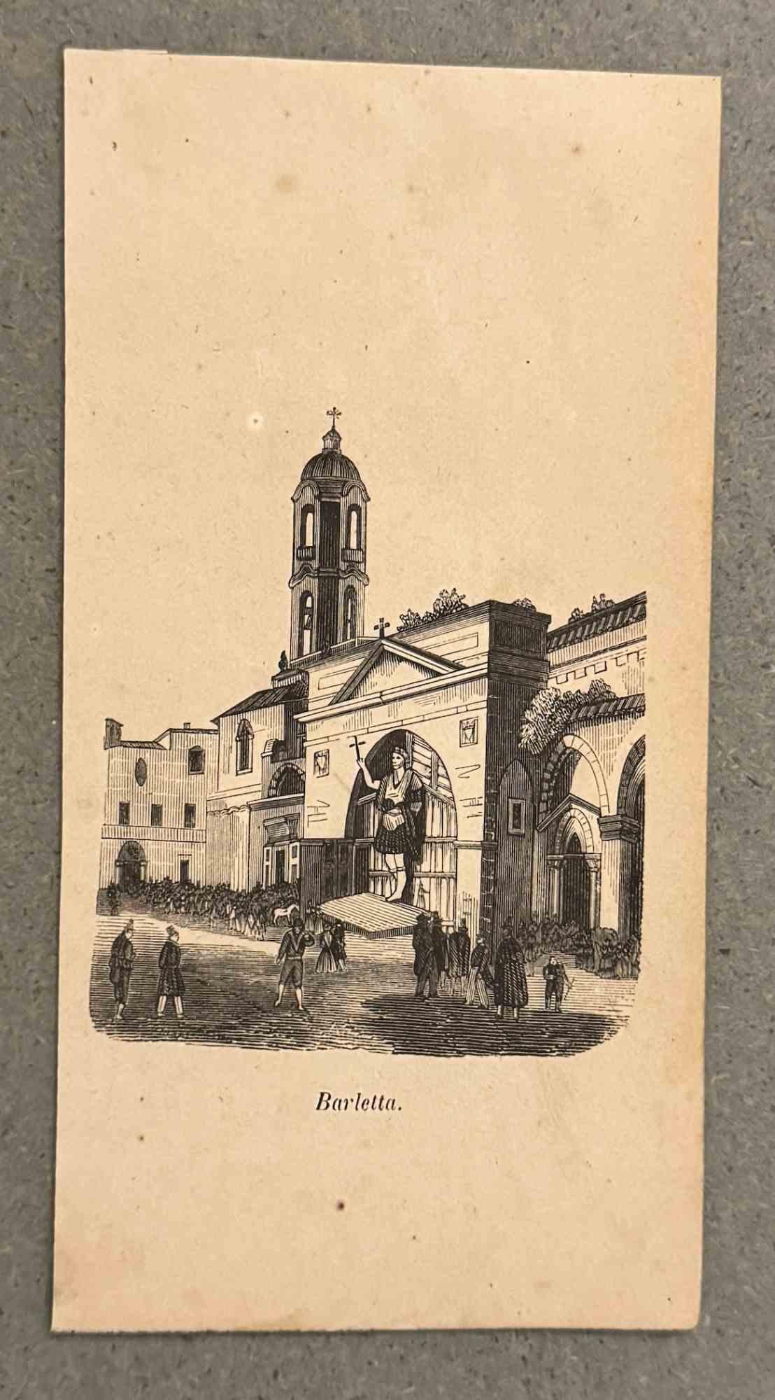 Various Artists Figurative Print - Barletta - Lithograph - 19th Century
