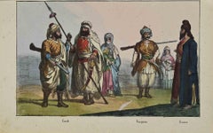 Customs - Asian Costume - Lithograph - 1862