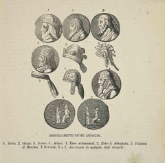 Customs - Rois d'Arménie - Lithographie - 1862