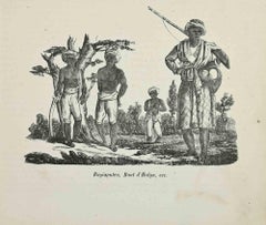 Customs – Rajput – Lithographie – 1862