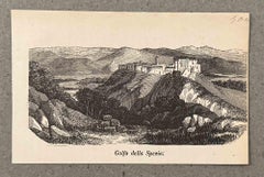 Antique Gulf of La Spezia - Lithograph - 19th Century 