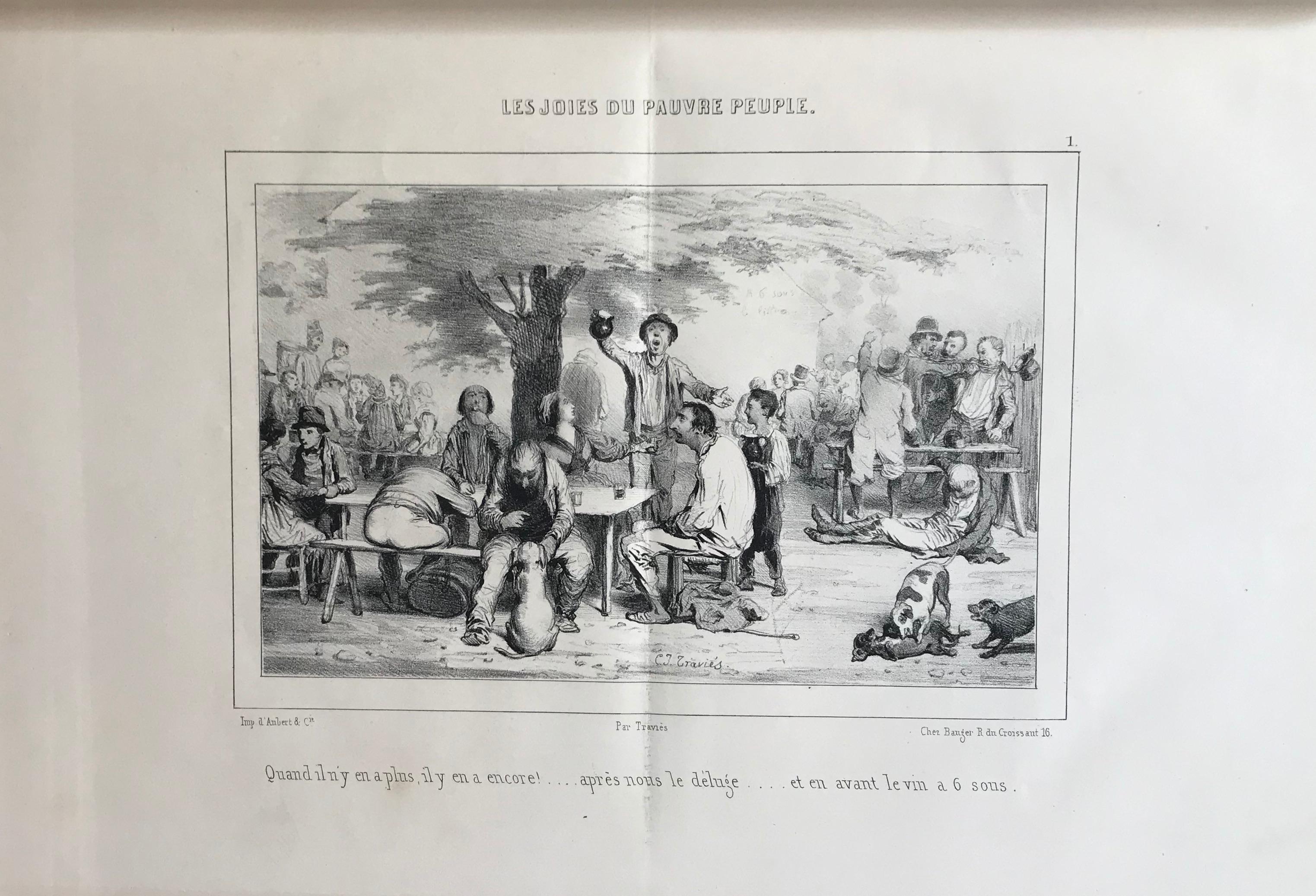 La Caricature Provisoire  - Complete Series 1838/1840 - 4 vol. For Sale 7