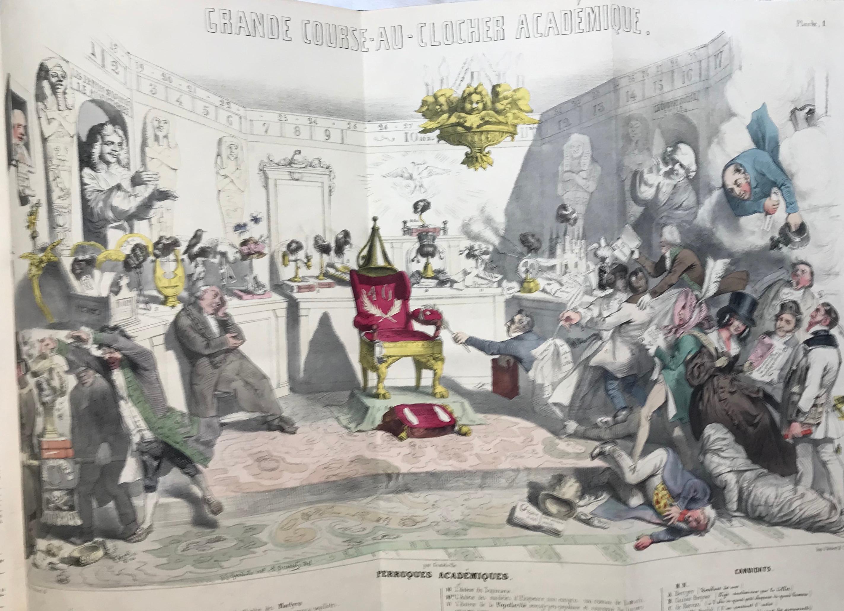 La Caricature Provisoire  - Complete Series 1838/1840 - 4 vol. For Sale 10