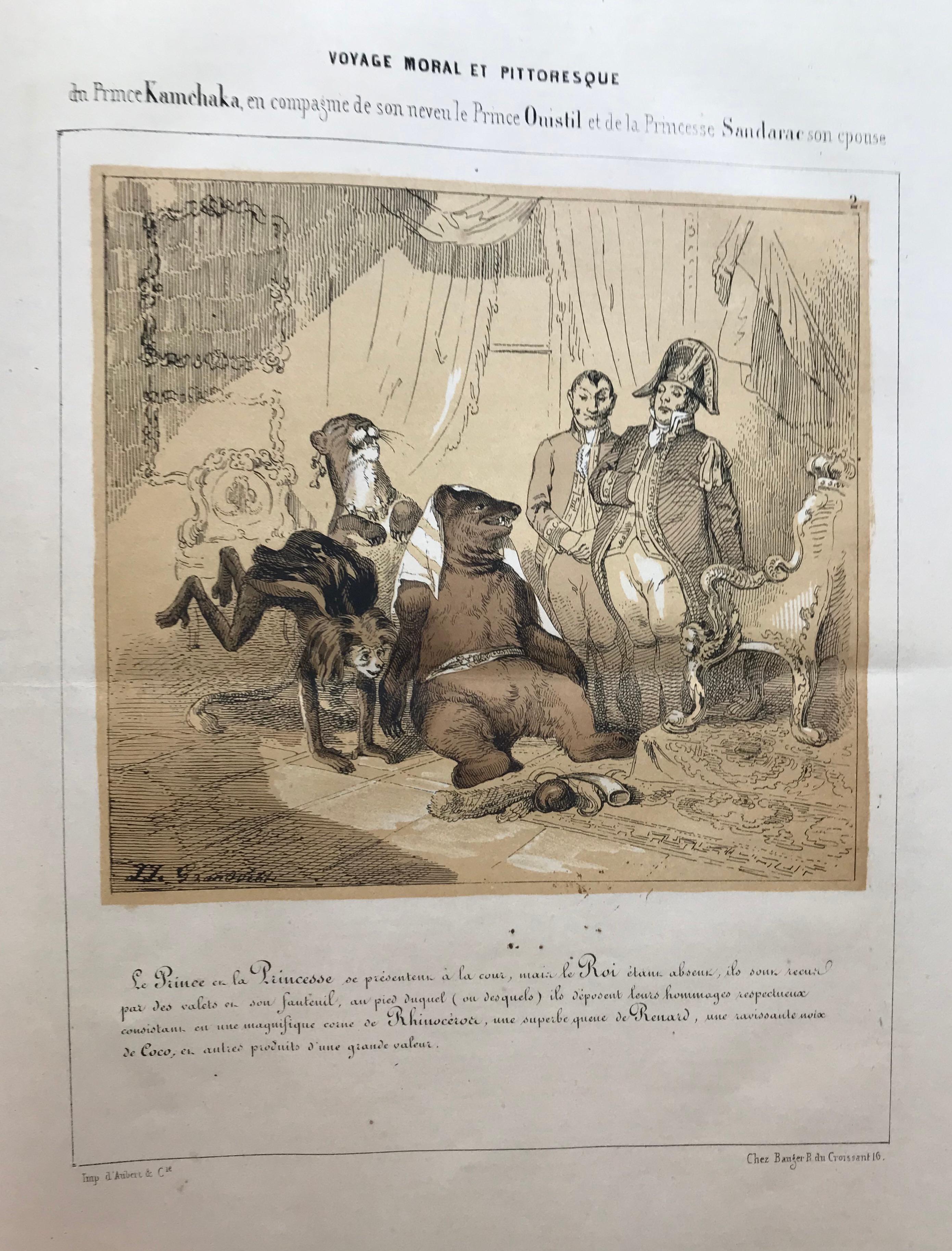 La Caricature Provisoire  - Complete Series 1838/1840 - 4 vol. For Sale 11