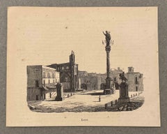 Lecce – Lithographie – 19. Jahrhundert 