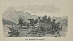 Mutterinsel am Maggiore – Lithographie – 1862