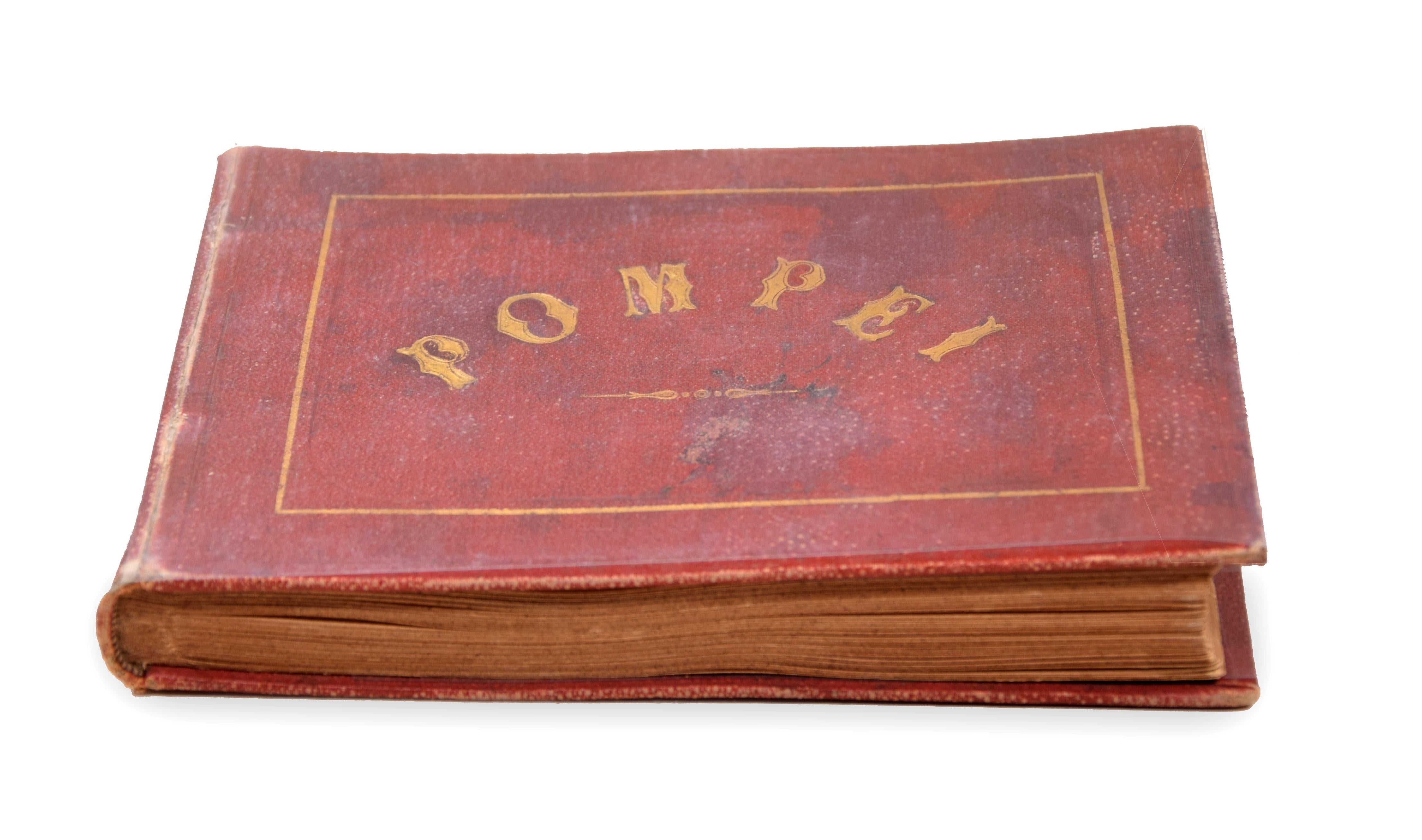 Pompei - Ancient Photo Book with Albumin Prints - Around 1874 1