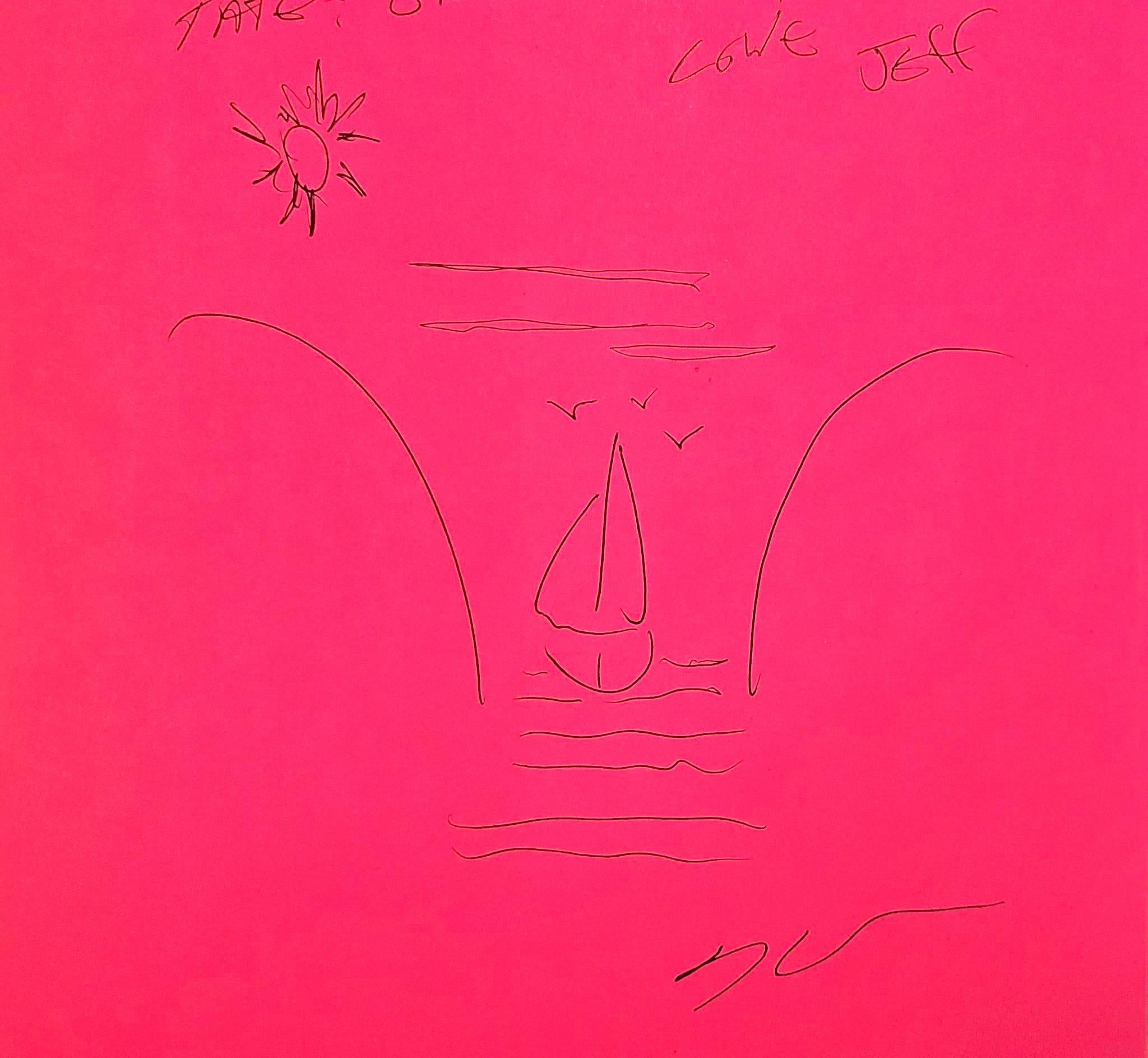 Monographie mit einzigartigen Zeichnungen und Inschriften von Takashi Murakami, Jeff Koons +  im Angebot 1