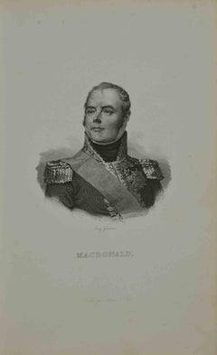 Porträt von Macdonald – Radierung – 1837