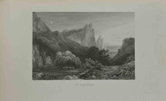 Antique St. Helena - Etching - 1837