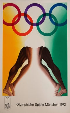 The Munich 1972 Olympic Posters, a complete collection of 30 works