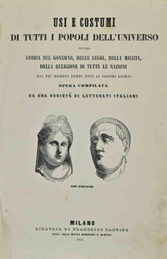 Uses and Customs – All the People of the Universe – Lithographie – 1862