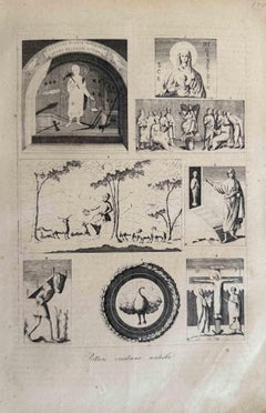 Uses and Customs – Antikes Gemälde – Lithographie – 1862