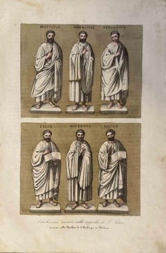 Uses and Customs - Apostles - Lithograph - 1862