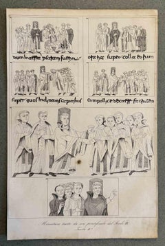 Uses and Customs – Apostles – Lithographie – 1862