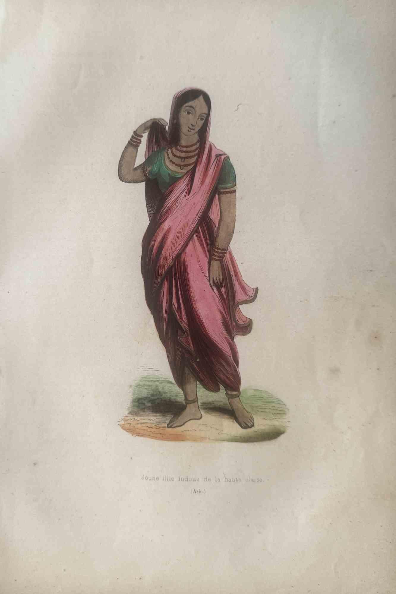 Figurative Print di Various Artists - Usi e costumi - Asiatico - Litografia - 1862