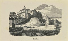 Uses and Customs - Avellino - Lithograph - 1862