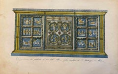 Uses and Customs – Basilika von Sant'Ambrogio – Lithographie – 1862