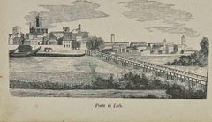 Uses and Customs - Bridge of Lodi - Lithograph - 1862
