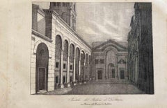 Utilisations et douanes - Cathedral Square - Lithographie - 1862