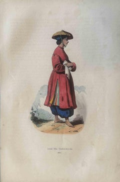 Utilisations et douanes - Cochinchinois, Asie - Lithographie - 1862