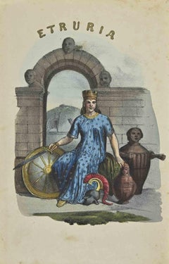 Utilisations et douanes - Etruria - Lithographie - 1862