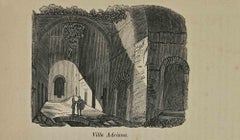 Uses and Customs - Hadrian's Villa - Lithograph - 1862