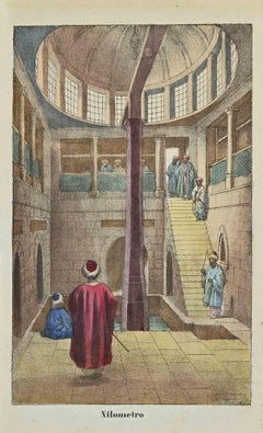Uses and Customs – Nilometro – Lithographie – Lithographie – 1862