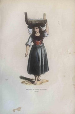 Uses and Customs - Portuguese - Lithograph - 1862