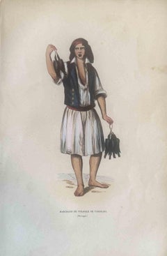 Utilisations et douanes portugaises - Lithographie - 1862