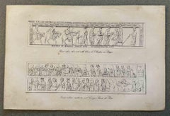 Usi e costumi - Romano - Litografia - 1862